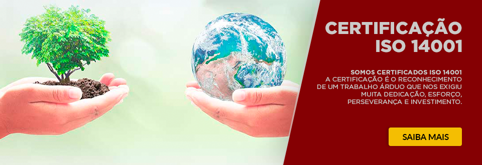 Transmáquinas Certificação ISO 14001