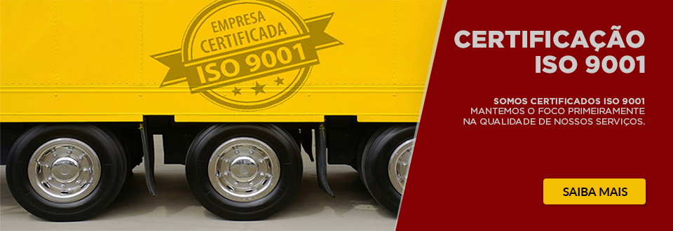 Transmáquinas Certificação ISO 9001
