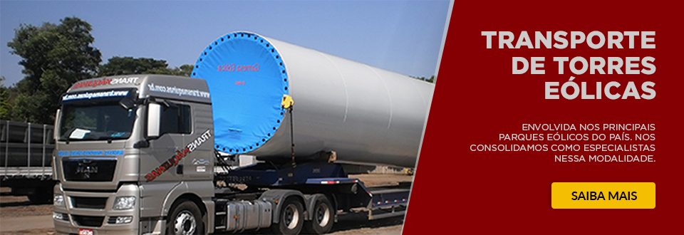 Transporte de torres eolicas